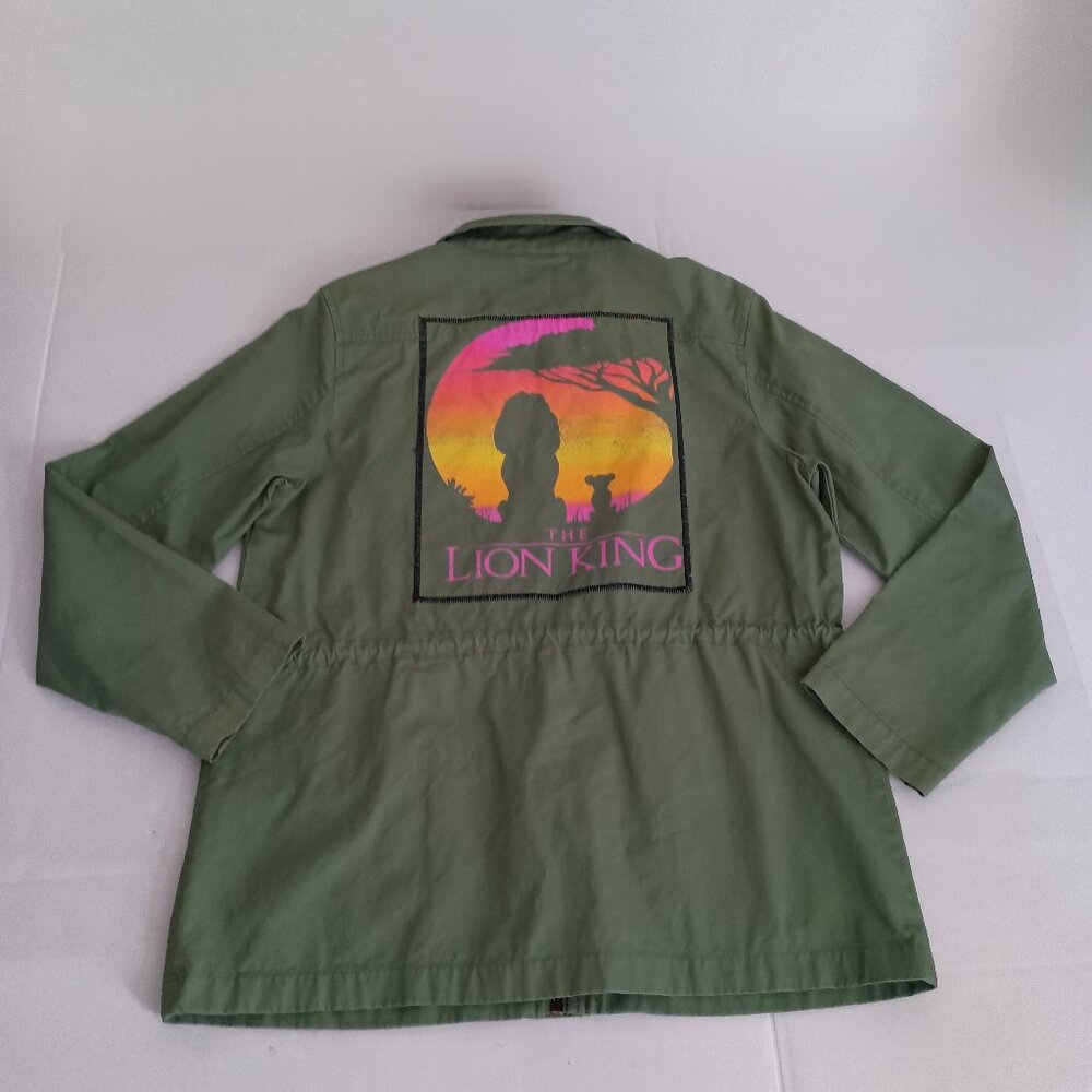 Disney Lion King Embroidered Coat Womens Medium - Picture 8 of 16